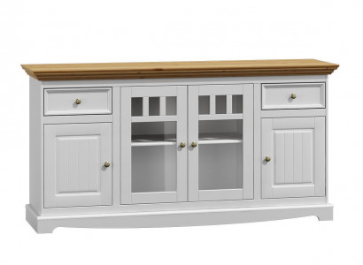 Display cabinet kitchen buffet country house shelf sideboard cabinet buffet showcase new